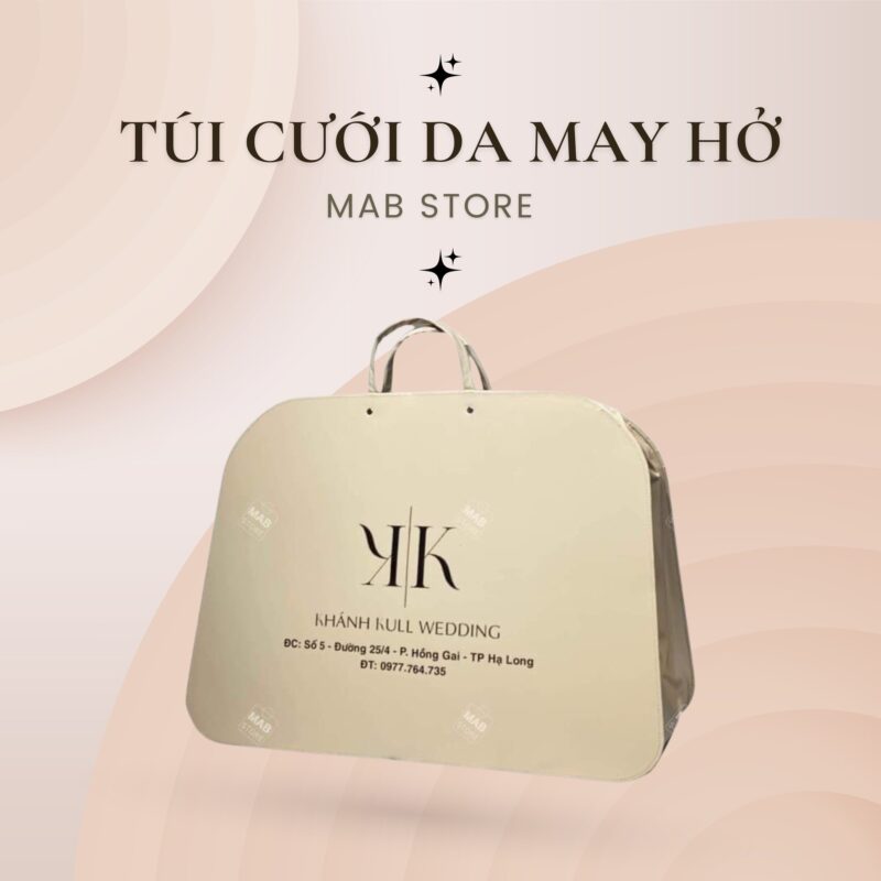 TÚI DA MAY HỞ