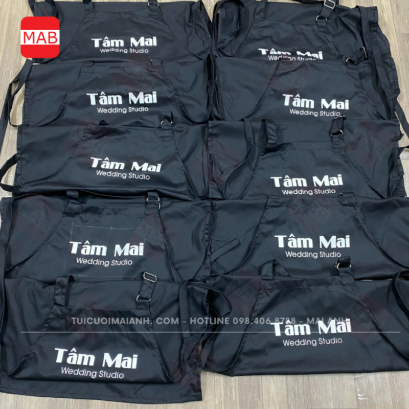 Tạp dề makeup mab store